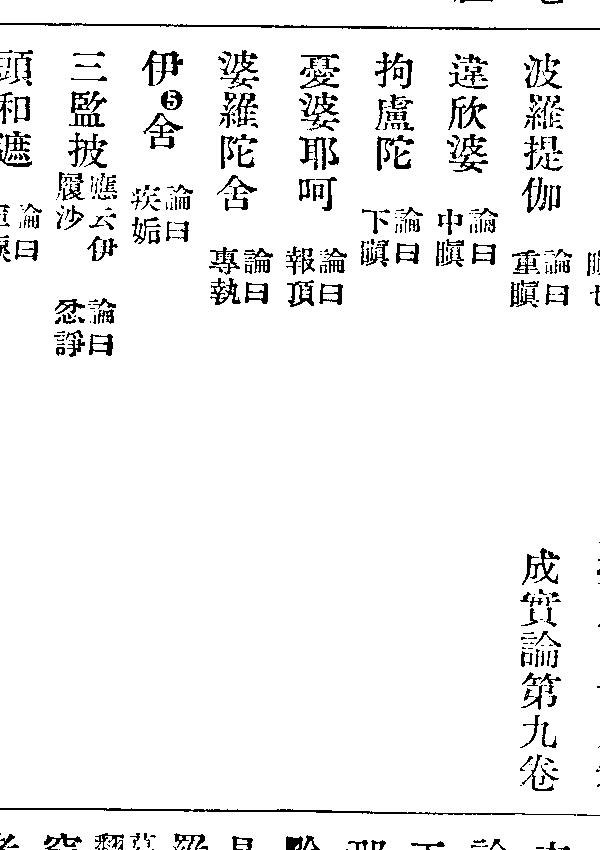 三監披