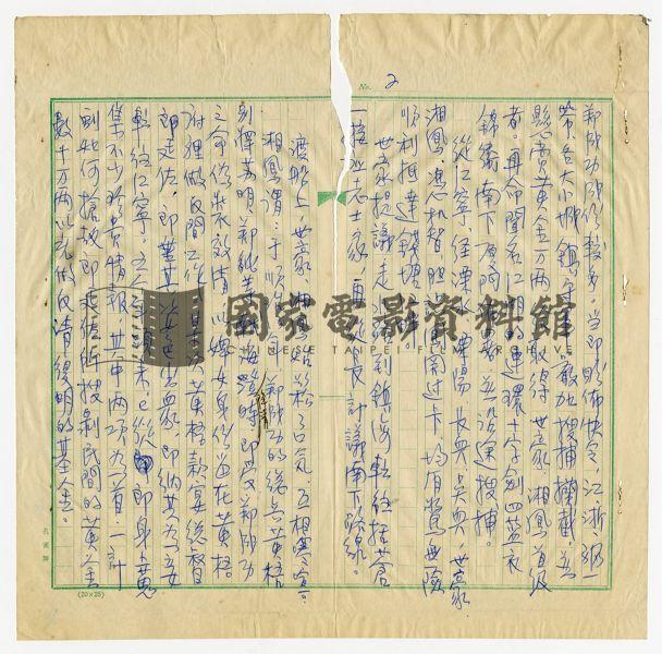 電影故事（電影：藍衣錦衛）