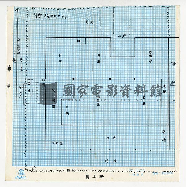 場景平面圖（電影：家變）