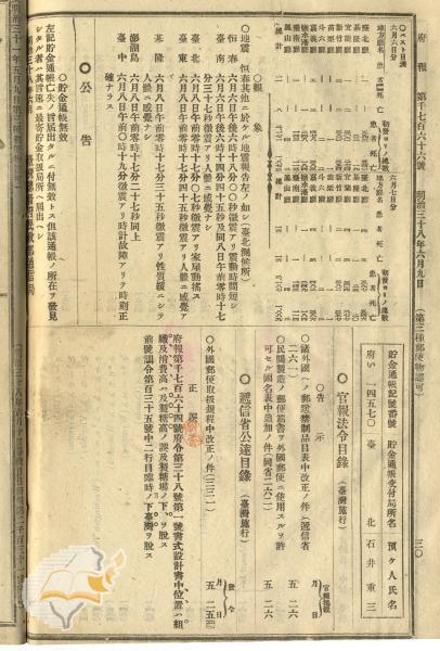 件名:貯金通帳無效