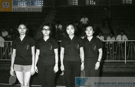合作金庫女子代表隊獲第一屆工商杯桌球錦標賽團體冠軍