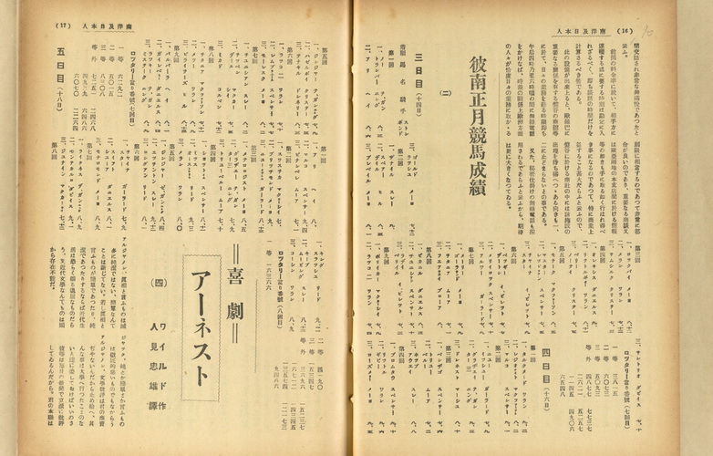 彼南正月競馬成績(二)