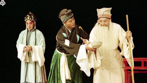 事件標題:北方崑曲劇院一級演員、著名武生候少奎，在內湖復興劇校示範「夜奔」（B-015-4242）