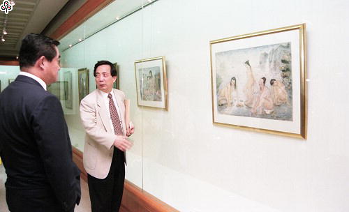 事件標題:國立歷史博物館為畫家潘玉良及常玉，舉辦「雙玉生輝」聯展（B-015-5048）
