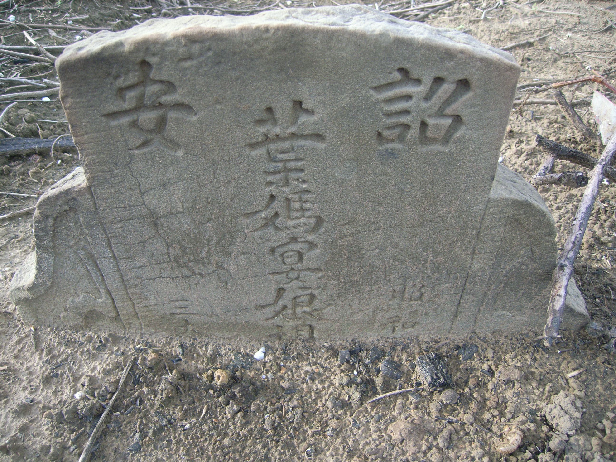 Tombstone of 葉 (YE4) family at Taiwan, Jiayixian, Taibaoshi, Nanxincun, near Highway 1 Jiayi-Interchange. The tombstone-ID is 11409; 台灣，嘉義縣，太保市，玉山莊，近國1號嘉義交流道，葉姓之墓碑。