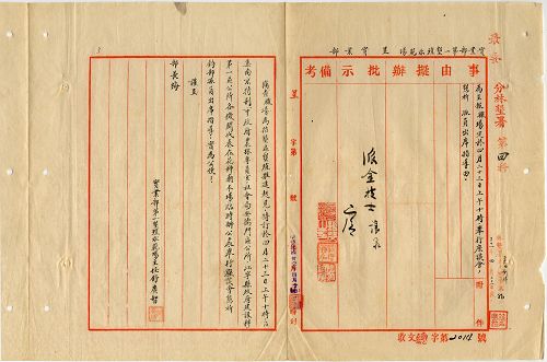 件名:各墾殖示範場關於推行各項工作會議