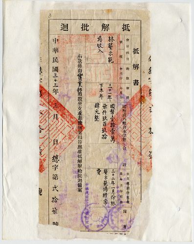 件名:31、32年度林墾示範場支出計算