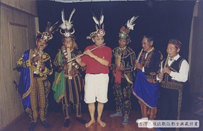 1997年排灣笛藝人四季錄音室初步錄音 16