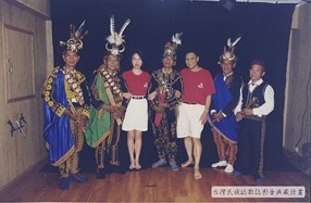 1997年排灣笛藝人四季錄音室初步錄音 22