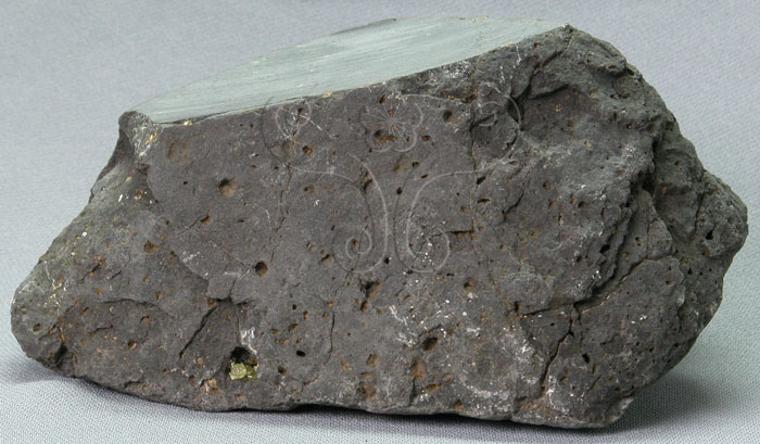 中文名:鹼性玄武岩(NMNS001622-P003919)英文名:Alkali basalt(NMNS001622-P003919)