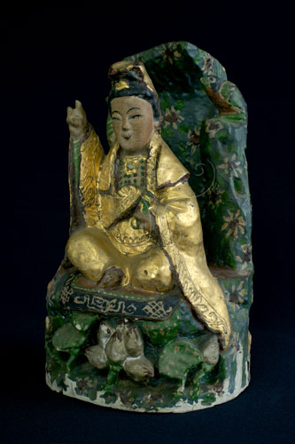 品名:觀音雕像(0000002042)英文名:Wood Carved Kuan Yin