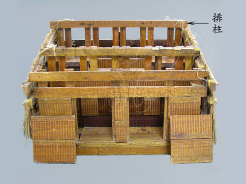 中文名:主屋模型(排柱)(1997006001.0005.)土名:vahay