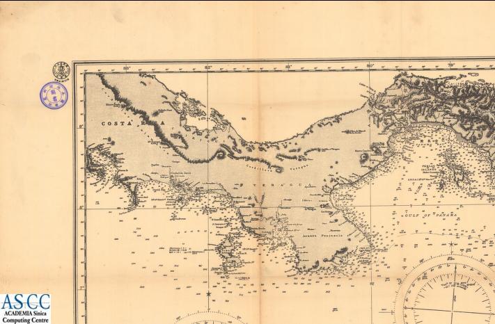 地圖名稱:南亞米利加西岸 ドウルセセ至海灣至セソトエレナ角