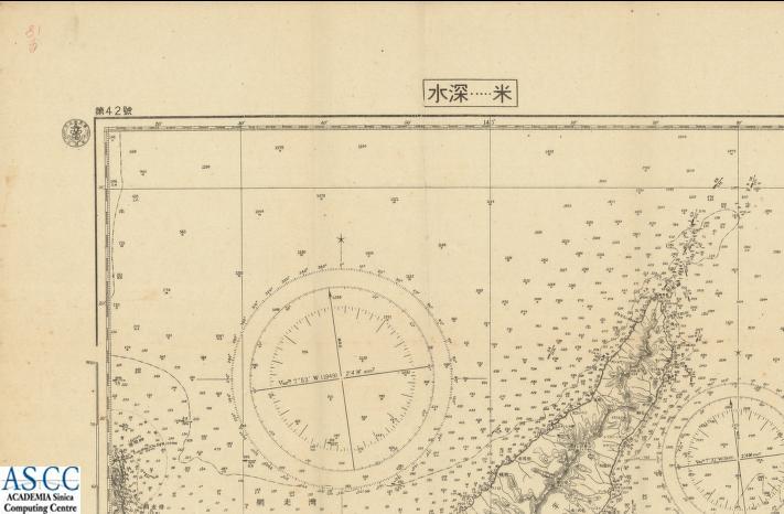 地圖名稱:日本 北海道 國後島及近海