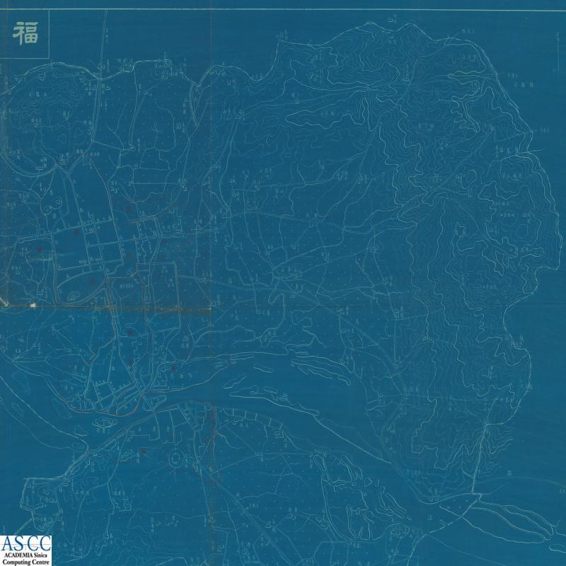 地圖名稱:福州市區圖