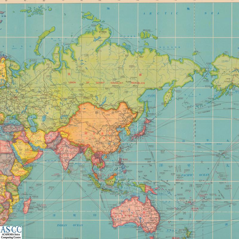 地圖名稱:世界全圖