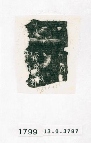 甲骨文拓片（登錄號：188571-1799）