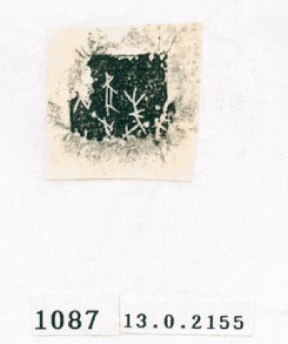 甲骨文拓片（登錄號：188571-1087）
