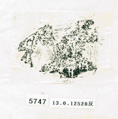 甲骨文拓片（登錄號：188574-5747）