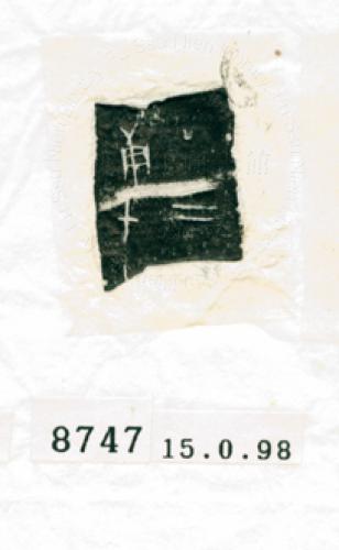 甲骨文拓片（登錄號：188576-8747）