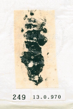 甲骨文拓片（登錄號：188577-0249）