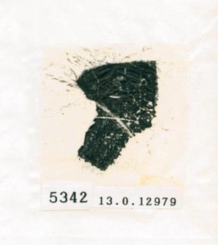 甲骨文拓片（登錄號：188579-5342）