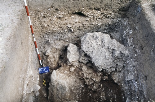 發掘記錄:鵝鑾鼻第二遺址第二次發掘A區第五坑L15坑底照