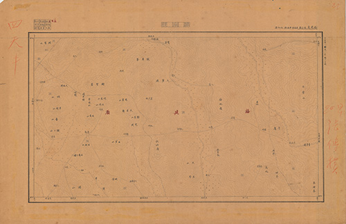 地圖名稱:屏南縣
