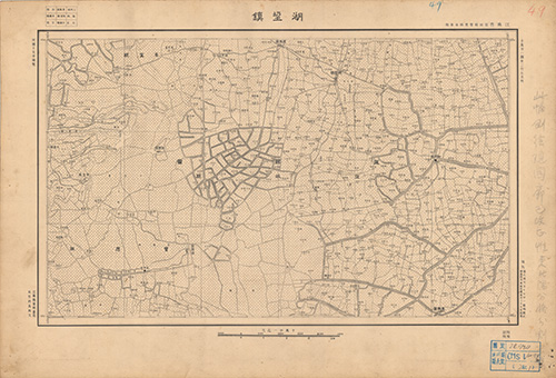 地圖名稱:湖垛鎮