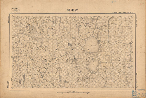 地圖名稱:沙溝鎮