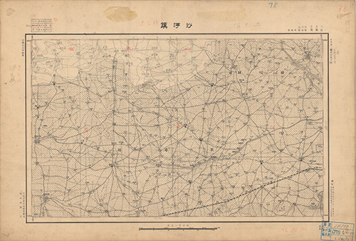 地圖名稱:沙河鎮