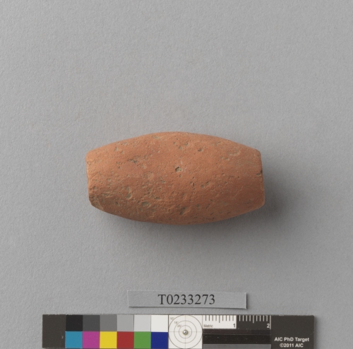 遺物：硬陶網墜