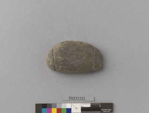 遺物：兩縊型網墜