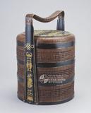 中文品名：三層圓形竹籃