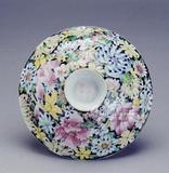 品名：花卉紋瓷碗連�/1369401