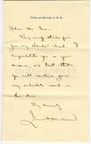 [A letter from James W. Davidson to Ino.]]