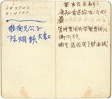 副系列名：日記中雜記案卷名：1957年件名：葉榮鐘日記中雜記：1957年