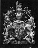 紅毛城圖片檔:南門英國紋章