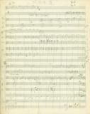 鳳陽花鼓管絃樂總譜 手稿1978 p.1