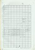蒙古牧歌管絃樂總譜 手稿1981 p.7