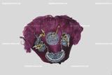 硬鴨尾巾(紫)（典藏號hat_04_0225_67）