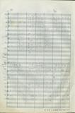 橄欖樹 D小調 管弦樂總譜手稿1990 p.8