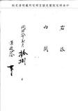 題名:吏部為咨送堂銜事