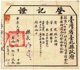 案由:電復瑞山銀樓暫准繼續營業希查照飭知由