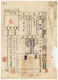 案由:據邱阿庚請開採新竹縣關西鎮地內煤礦一案希補具附件憑核由