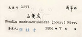 中文名：茜草樹英文名：Cochinchina Randia學名：Randia cochinchinensis (Lour.) Merr