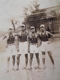 日治時期的台南師範排球選手
