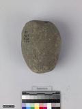 遺物:凹石、pitted pebble