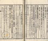 件名:台南洲東石郡布袋庄內田冊名:布袋管内土地賣渡承諾書