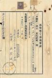 件名:林登祿抵當權壹部抛棄證冊名:南日本塩業株式會社登記濟證